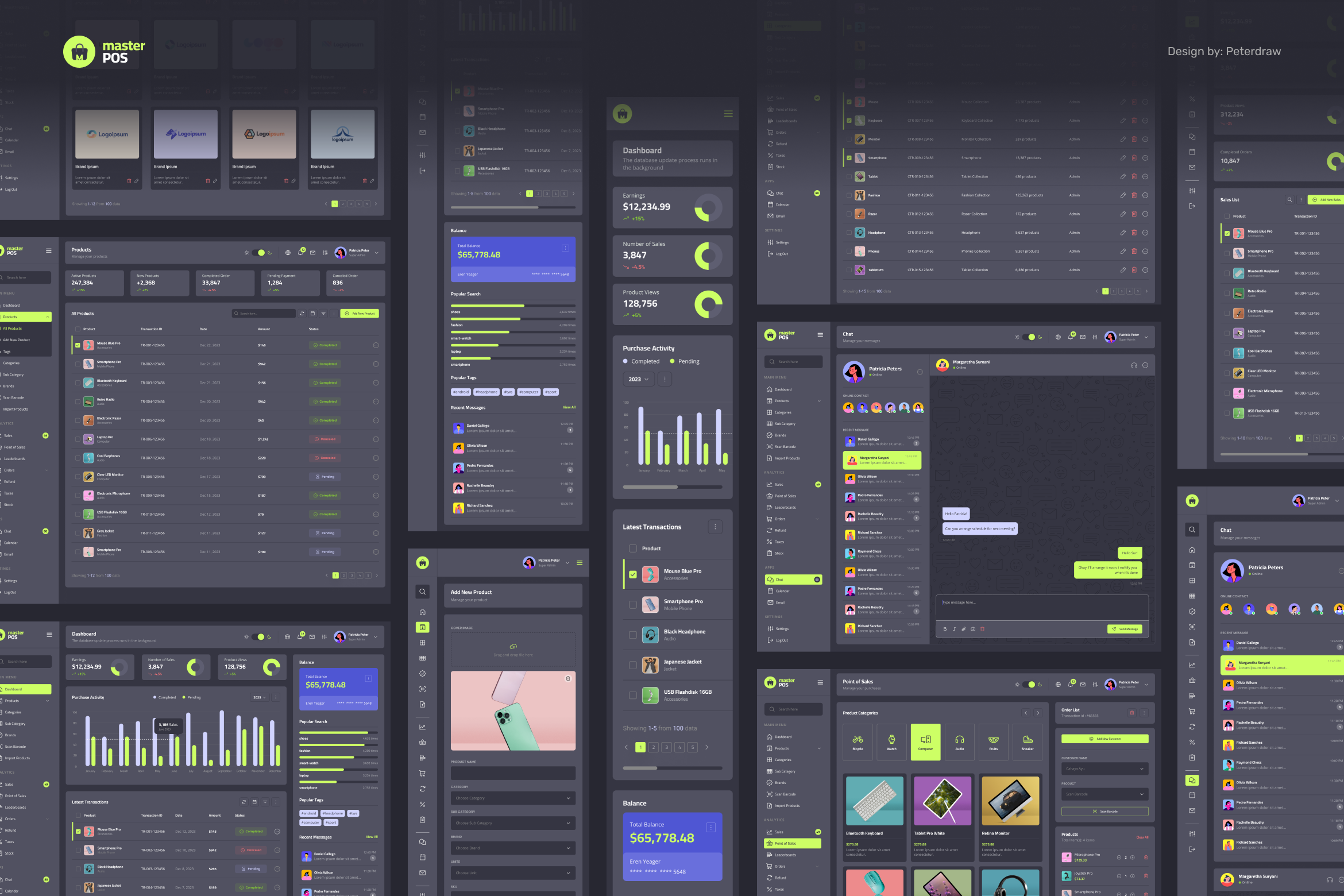 MasterPOS - Point of Sales Admin Dashboard Figma - 4