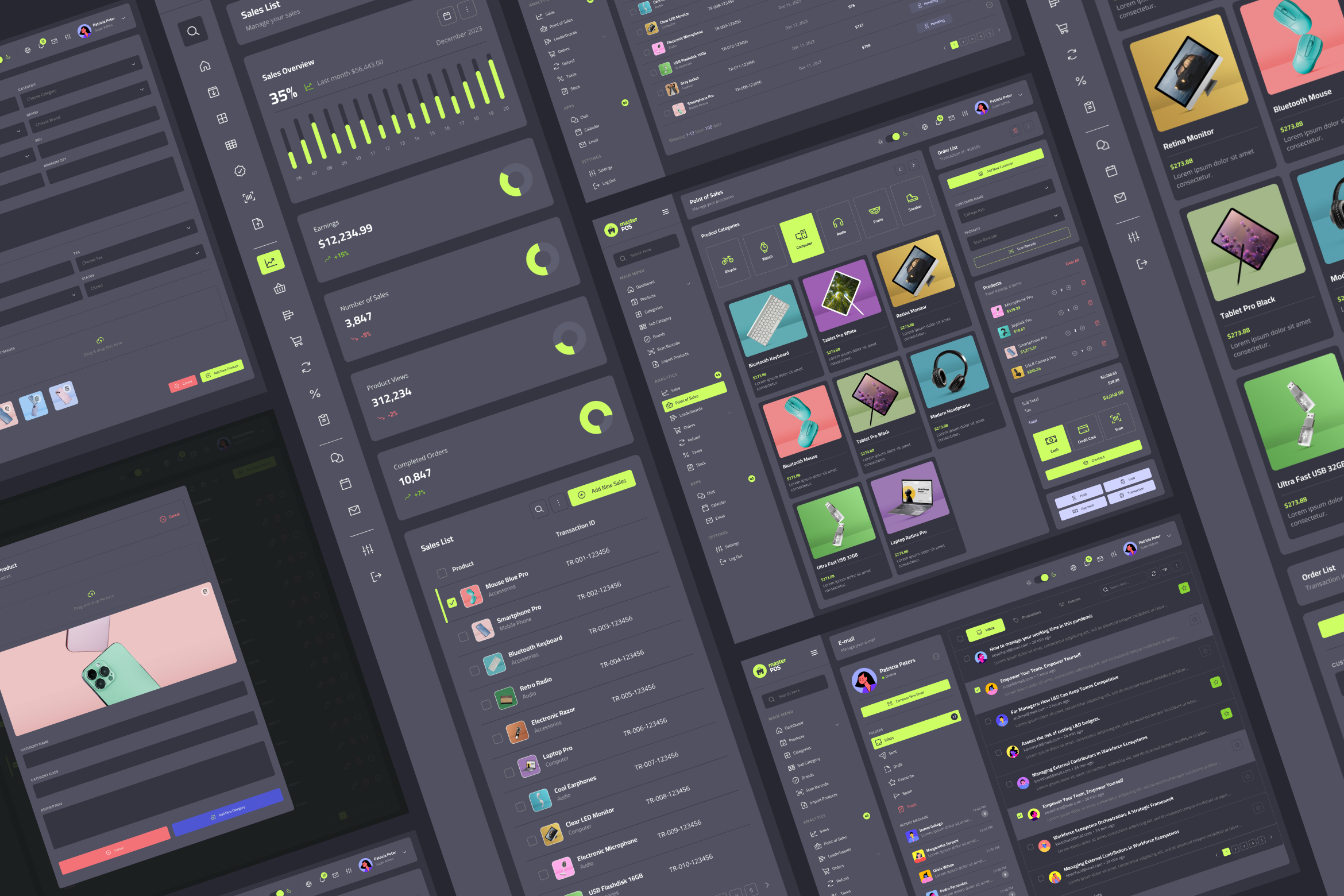 MasterPOS - Point of Sales Admin Dashboard Figma - 6