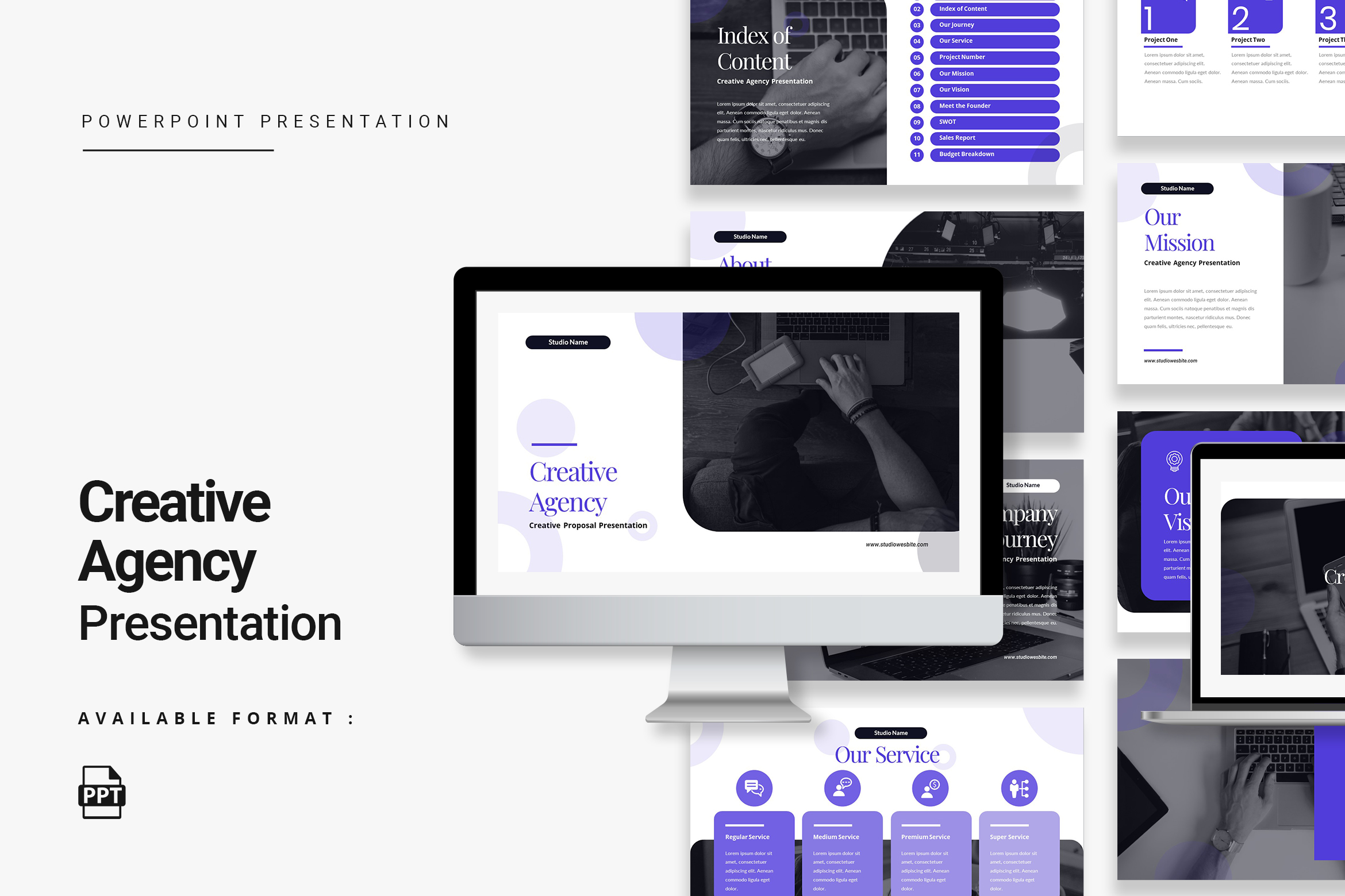 creative agency presentation pdf