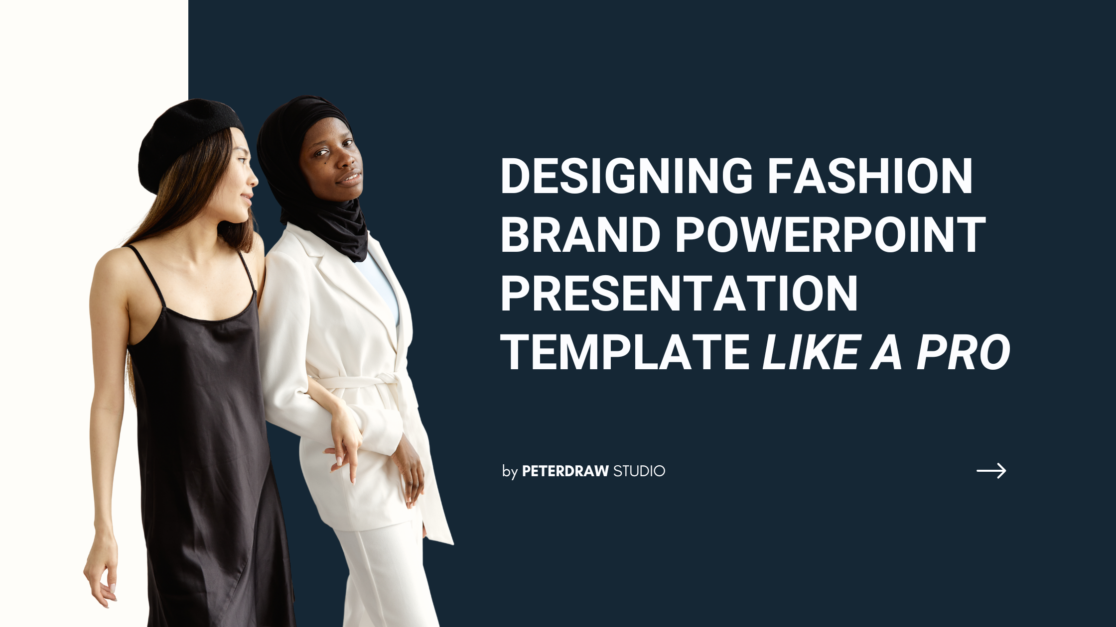 presentation for clothing brand