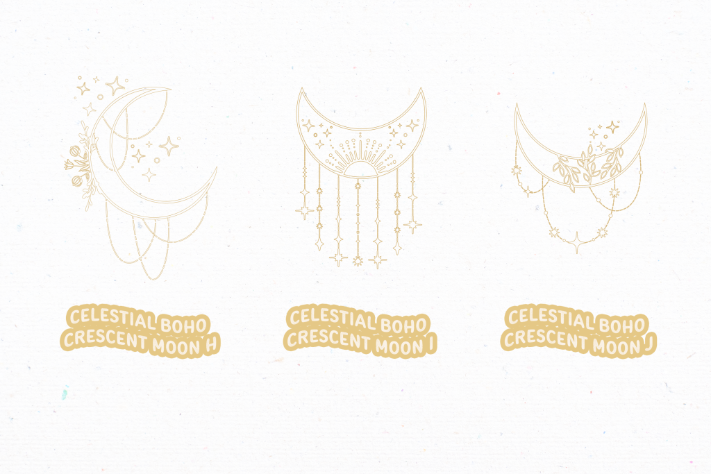 Minimalist Aesthetic Celestial Sun Elements Set Design Templates -  Peterdraw Studio